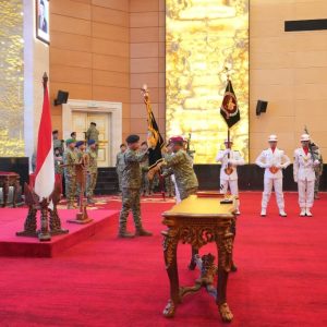 Panglima TNI Pimpin Penyerahan dan Pelantikan Jabatan di Lingkungan TNI