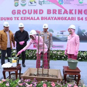 Groundbreaking TK Kemala Bhayangkari 54 Serpong, Dukung Pendidikan Anak Sejak Dini