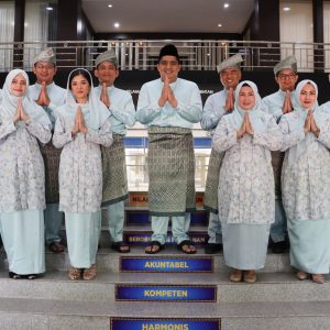 Mempererat Silaturahmi, Danlanal Bintan Hadiri Halal Bihalal Forkopimda Bintan