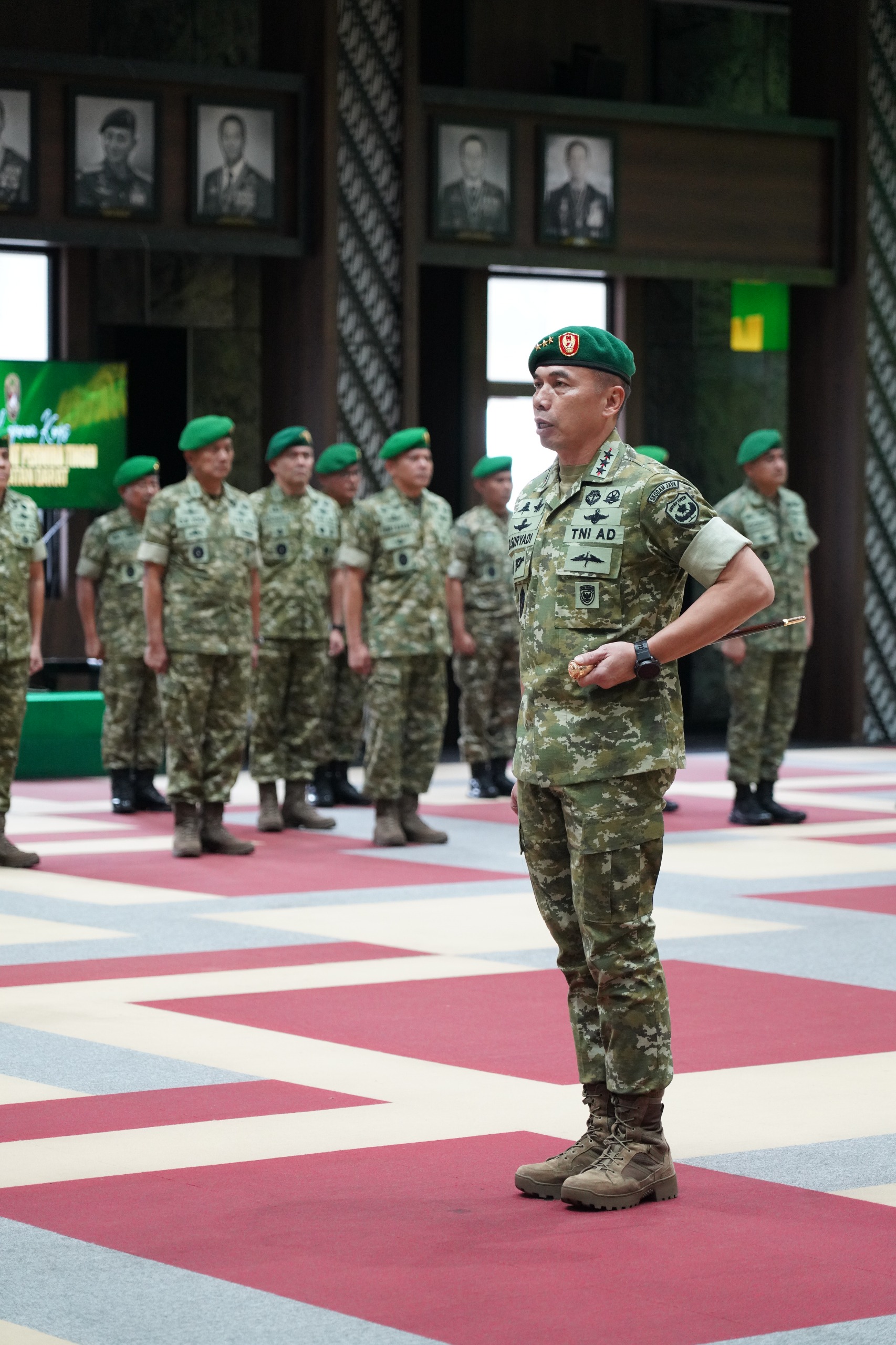 47 Pati TNI AD Naik Pangkat, Kasad Tekankan Kepemimpinan dan Adaptasi