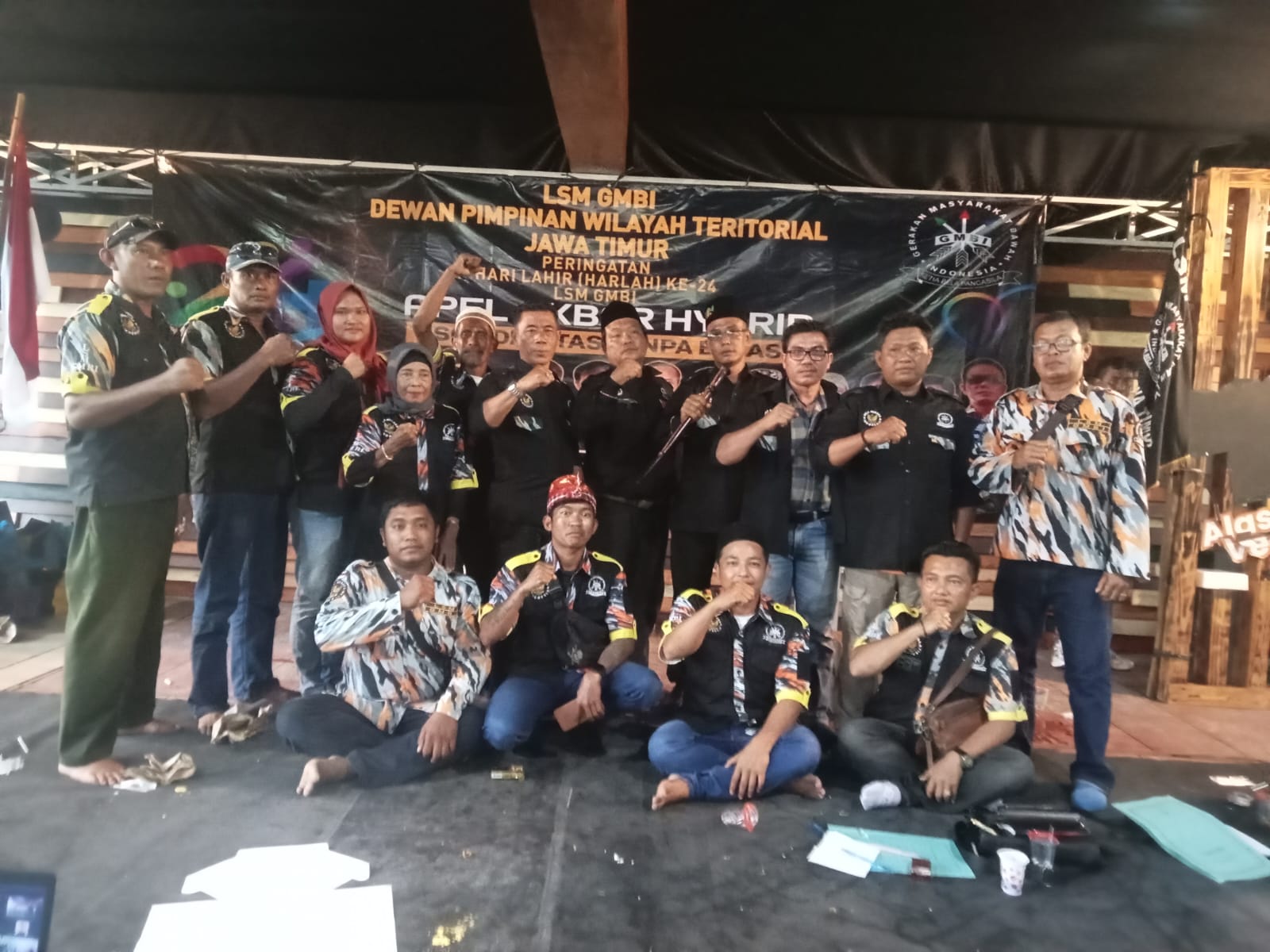 GMBI Gresik Siap ” Guncang” Harlah Ke 24 Doa kebangsaan Dan Solidaritas