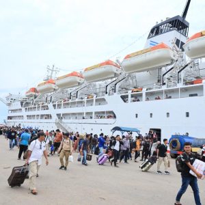 Arus Balik Melonjak, PELNI Layani 27 Ribu Penumpang Hari Ini