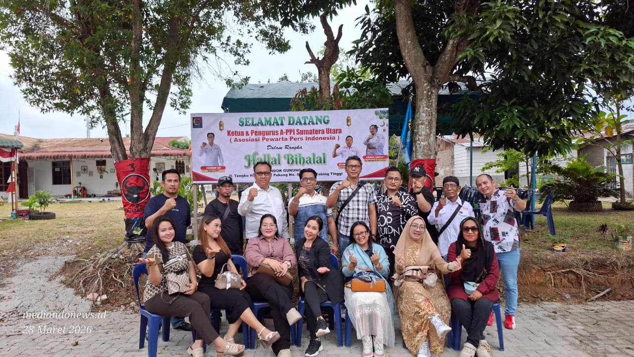 Hangatnya Halal – Bihalal A-PPI Sumut : Kekompakan jadi daya gerak memajukan organisasi, A- PPI Sumut dukung profesi wartawan sepanjang masa