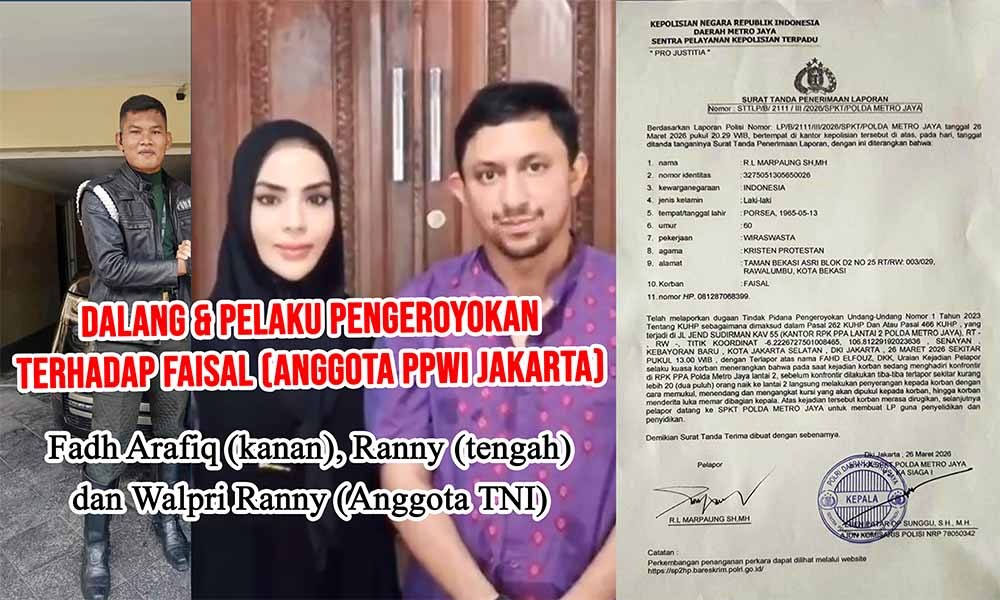 Ironis! Faisal Dikeroyok di Depan Penyidik Polda Metro Jaya, Negara Dinilai Tak Berdaya Lindungi Rakyatnya