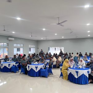 Lanal Dabo Singkep Gelar Halal Bihalal Bersama Seluruh Personel Dalam Suasana Penuh Kekeluargaan