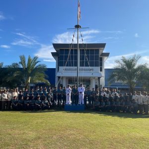 Komandan Lanal Sabang Pimpin Upacara Purna Tugas Prajurit