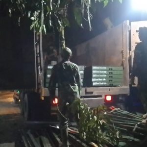 Kodim 0208/AS Rampungkan Pembangunan Jembatan Modular di Desa Lubuk Palas