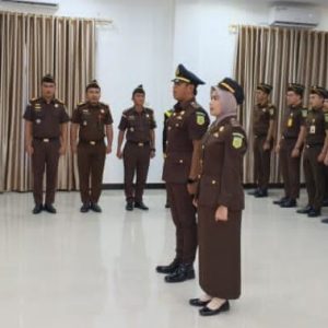 Kajari Aceh Singkil Lantik Dua Pejabat Eselon V, Perkuat Bidang Intelijen dan Datun