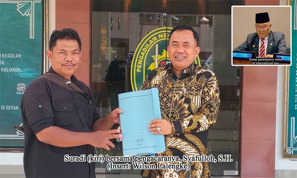 Tak Kunjung Dibayar PUPR, Warga Suka Baru Lampung Selatan Daftarkan Eksekusi ke PN Kalianda