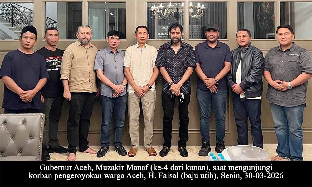 Gubernur Aceh Kunjungi Korban Pengeroyokan di Polda Metro Jaya : Kapolri Harus Memberi Atensi Khusus