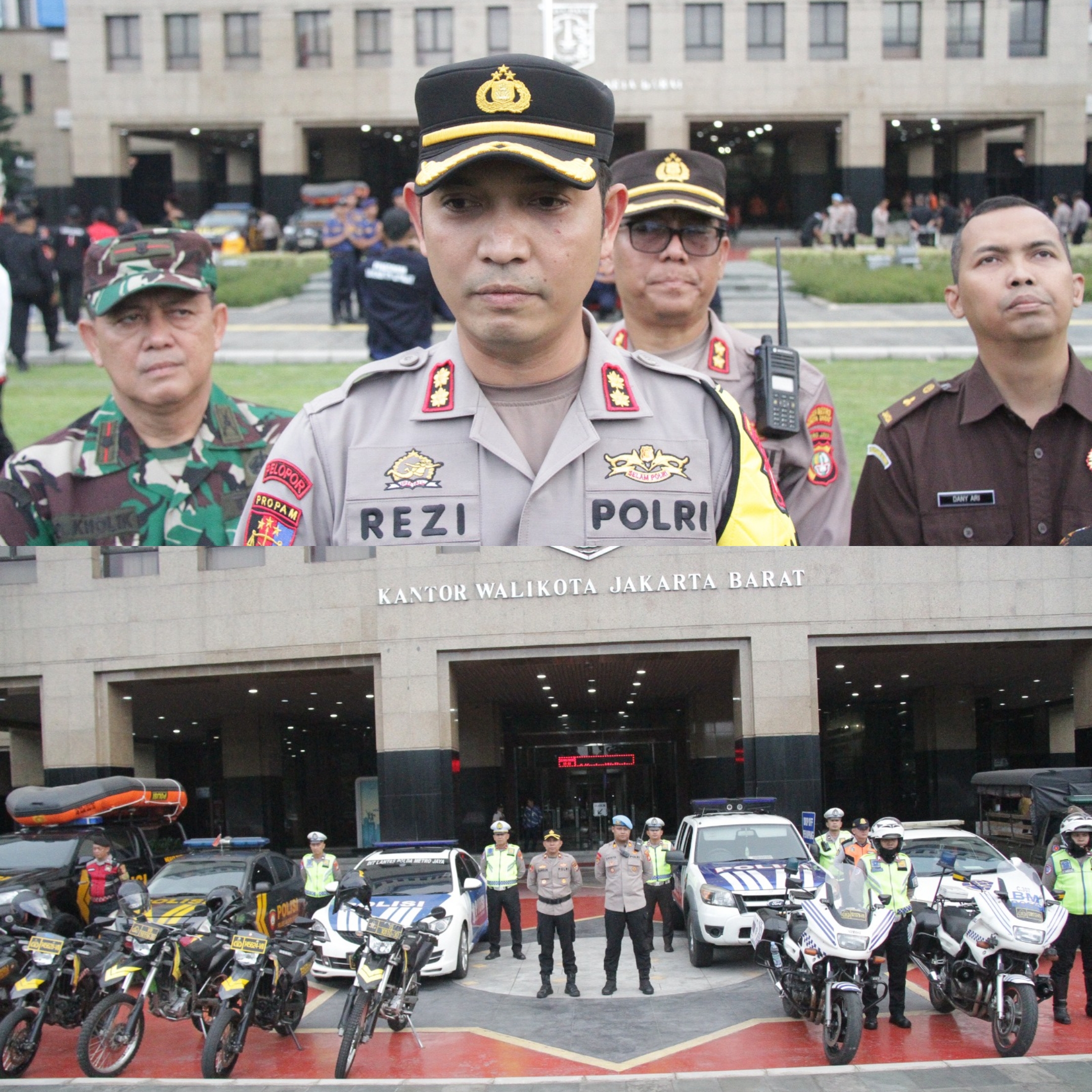 Polres Jakbar Gelar Apel Operasi Ketupat Jaya 2026 Bersama Forkopimko dan Elemen Masyarakat