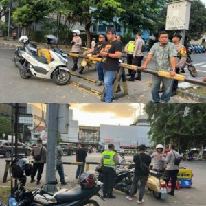 Antisipasi Aksi Konvoi, Polisi Lakukan Pemantauan di Titik Strategis Tamansari