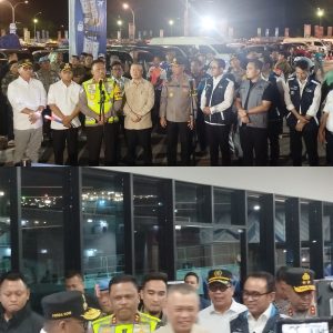 Menhub Tinjau Terminal Eksekutif Pelabuhan Merak Dini Hari, Puncak Arus Mudik Diprediksi Terjadi H-4