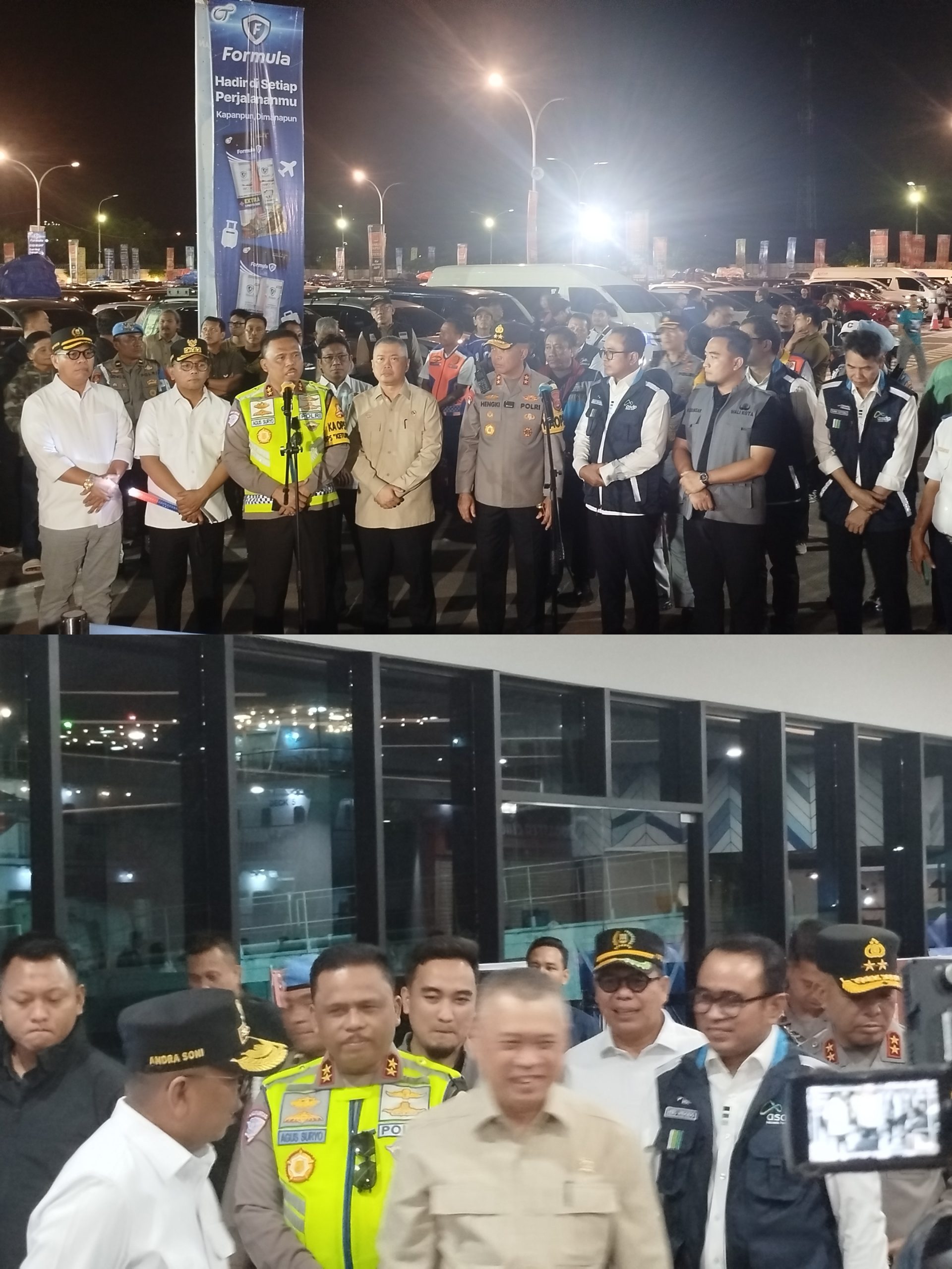 Menhub Tinjau Terminal Eksekutif Pelabuhan Merak Dini Hari, Puncak Arus Mudik Diprediksi Terjadi H-4