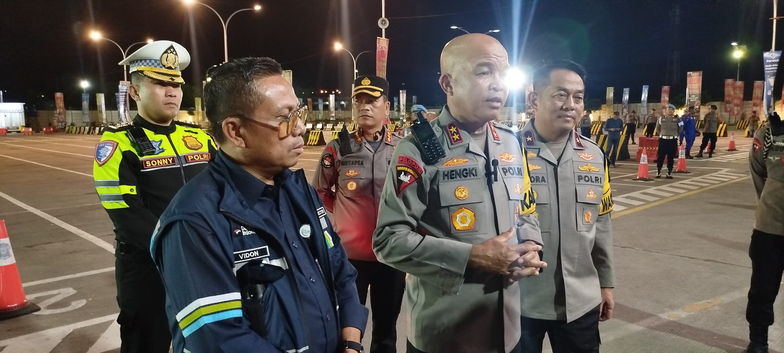 Kapolda Banten Pastikan Arus Mudik Aman dan Lancar, Dermaga Merak Terpant