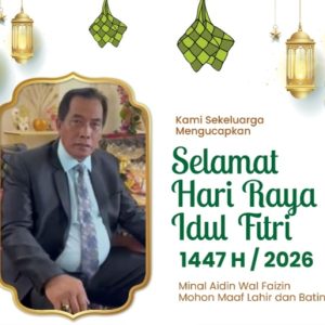 Ketum MADAS Yang Juga Owner Sampang Water Park Mengucapkan Selamat Idul Fitri 1447 H / Tahun 2026, Taqabbalallahu Minna Wa Minkum Minal Aidin Wal Faizin