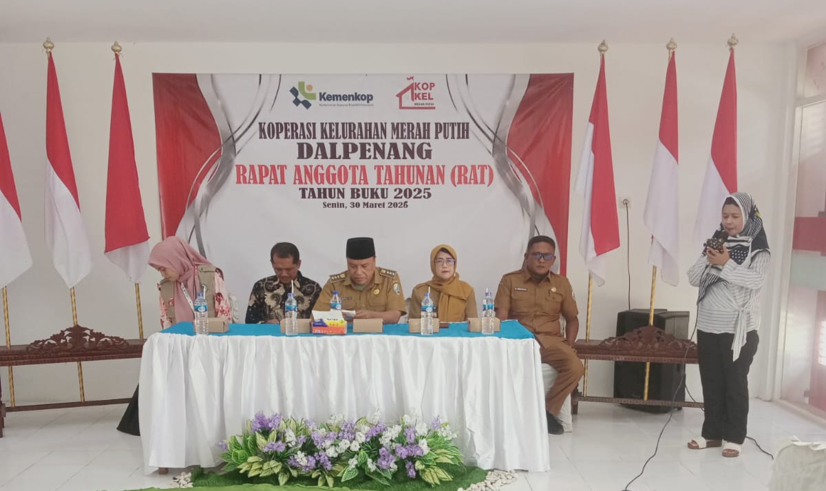 Camat Sampang Menghadiri RAT Koperasi Kelurahan Merah Putih Dalpenang