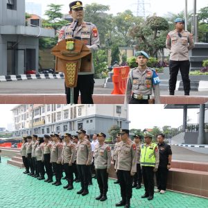 Momentum Idulfitri, Wakapolres Metro Jakbar Ajak Anggota Jadi Polisi Humanis dan Bermanfaat