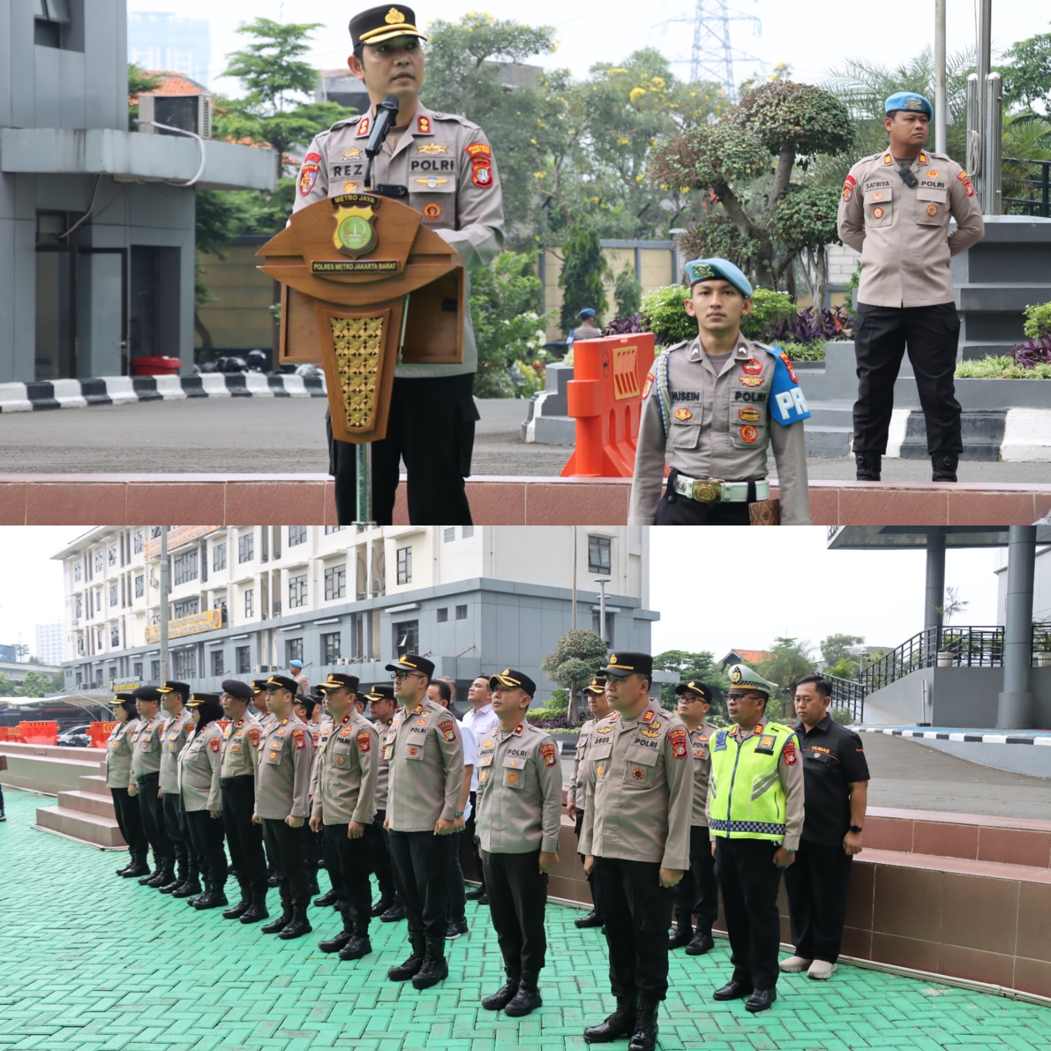 Momentum Idulfitri, Wakapolres Metro Jakbar Ajak Anggota Jadi Polisi Humanis dan Bermanfaat
