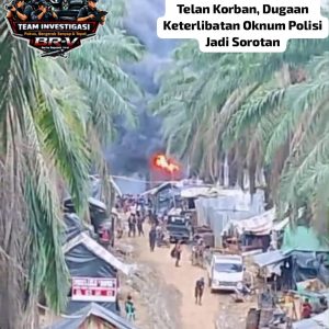 Sumur Minyak Ilegal di Hindoli Muba Meledak, Korban Luka Bakar – Dugaan Keterlibatan Oknum Aparat Disorot