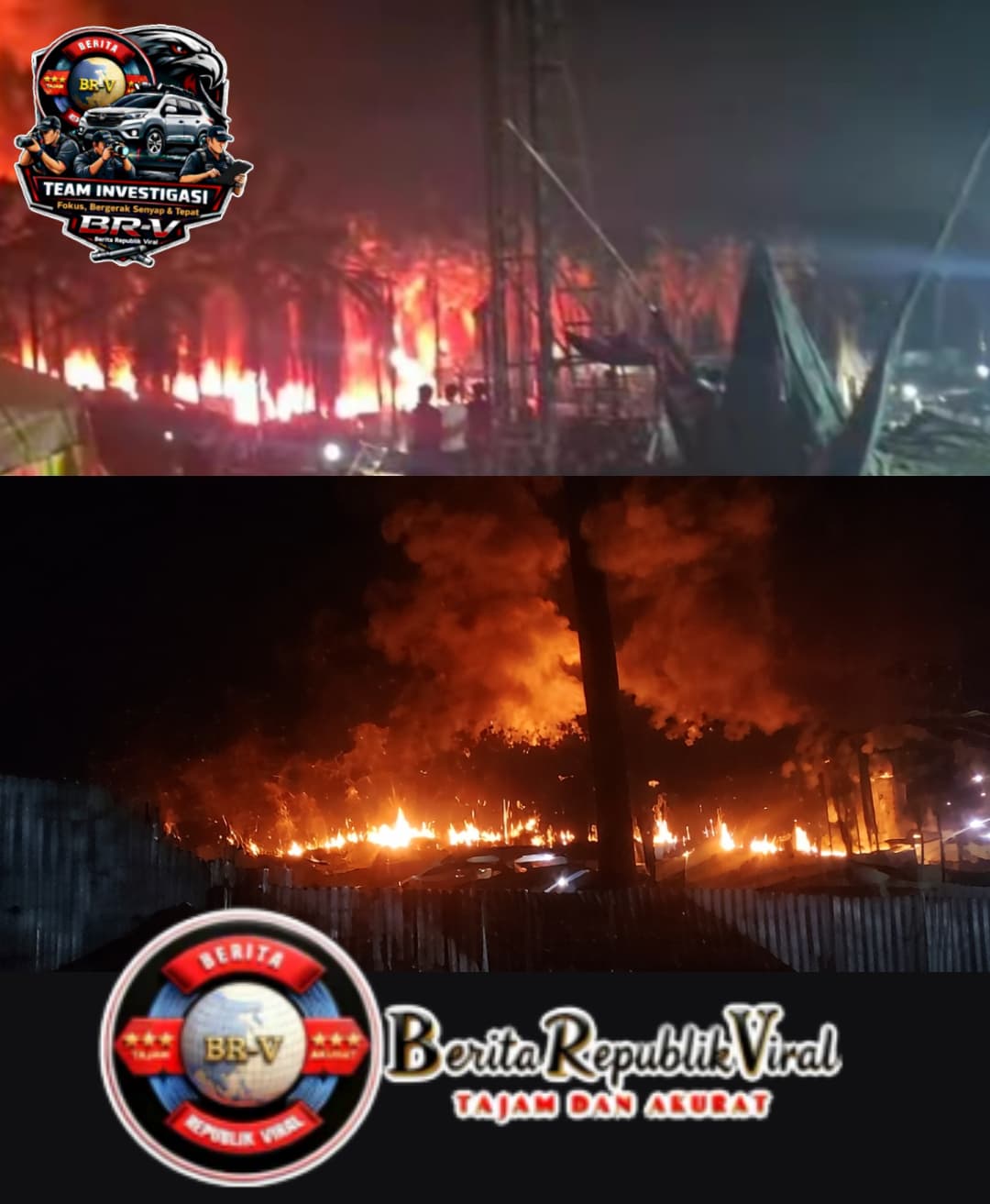 Sumur Minyak Ilegal Keluang Terbakar Lagi, Dugaan “Koordinasi Sinten” Disorot, APH Didesak Bertindak