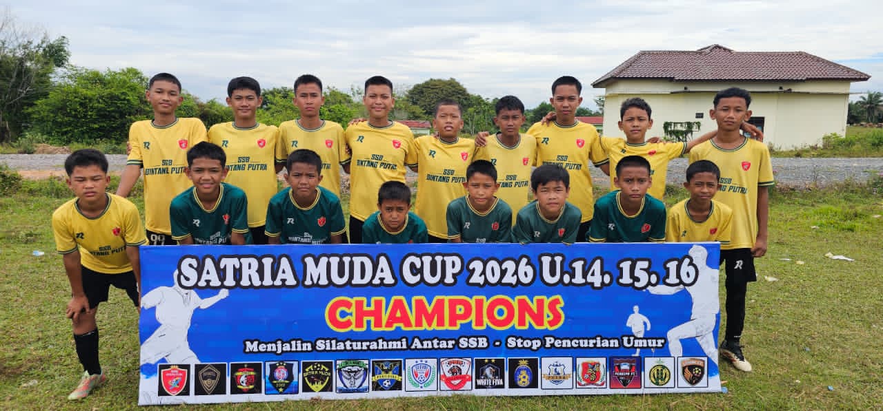 SSB Bintang Putra Prabumulih Raih Juara 3 Satria Muda Cup U-14, U-15, dan U-16 di Ogan Ilir