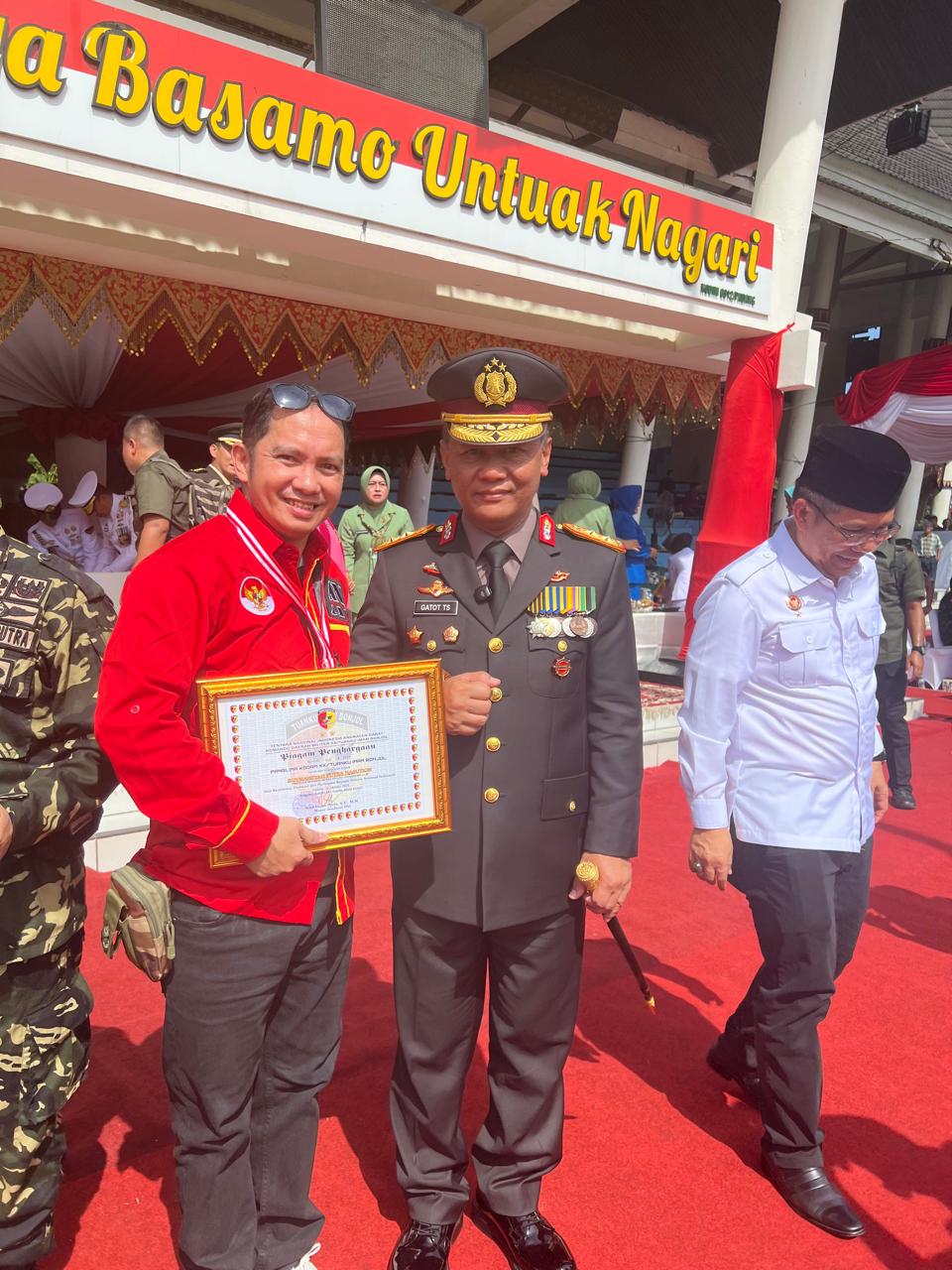 Ketua DPW PW FRN Sumut Ucapkan Selamat Ulang Tahun ke – 57 kepada Kapolda Sumbar