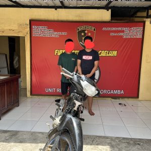 Polsek Torgamba Ungkap Pencurian di SPBU Pinang Awan, Dua Pelaku Diamankan, Uang Rp 20 Juta Milik Sopir Raib