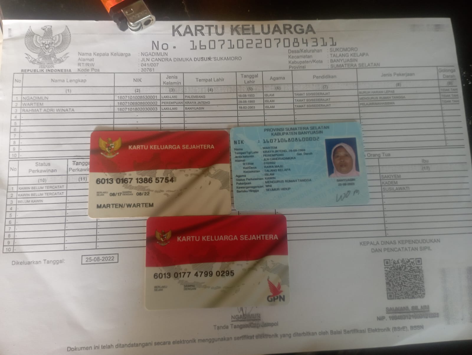 Bantuan PKH Terputus Sejak 2022, Warga Rawa Maju Banyuasin Minta Kepastian