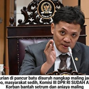 Korban Pencurian di Pancur Batu Disuruh Tangkap Maling, Kini Jadi Tersangka dan DPO – Komisi III DPR RI Sudah Atensi, Korban Bantah Adanya Pengeroyokan dan Penyetruman