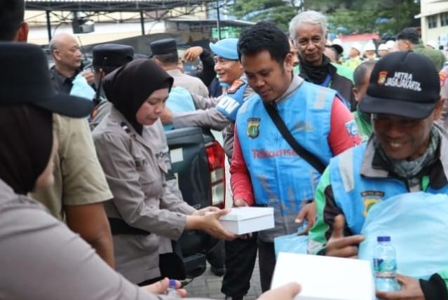 Kebersamaan Jaga Jakarta Utara, Polres Tanjung Priok Gelar Halal Bihalal dengan Potmas