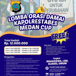Lomba Orasi Damai di Polrestabes Medan Diduga Ajang Pencitraan, Total Hadiah Rp 12 Juta Ini Uang Siapa?