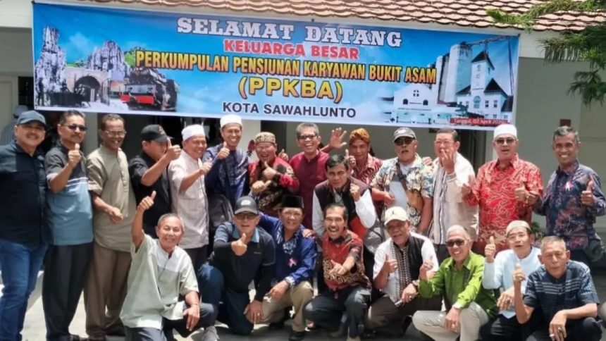 300 Orang Pensiunan Bukit Asam Gelar Halal Bi Halal Idul Fitri 1447 H Di Sawahlunto