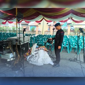 Pastikan Ibadah Aman, Tim Gegana Sterilisasi Gereja Prioritas di Wilayah Medan