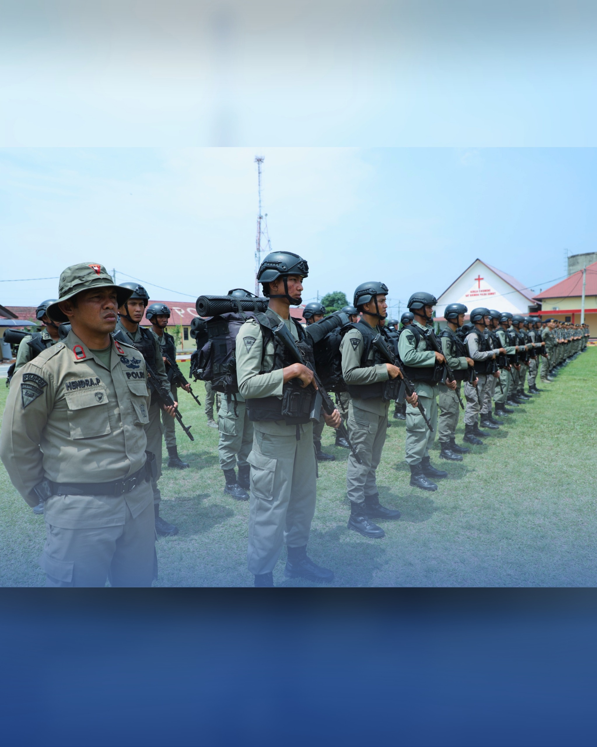 Langkah Awal Pengabdian, Bintara Remaja Brimob Sumut Selesaikan Pelatihan