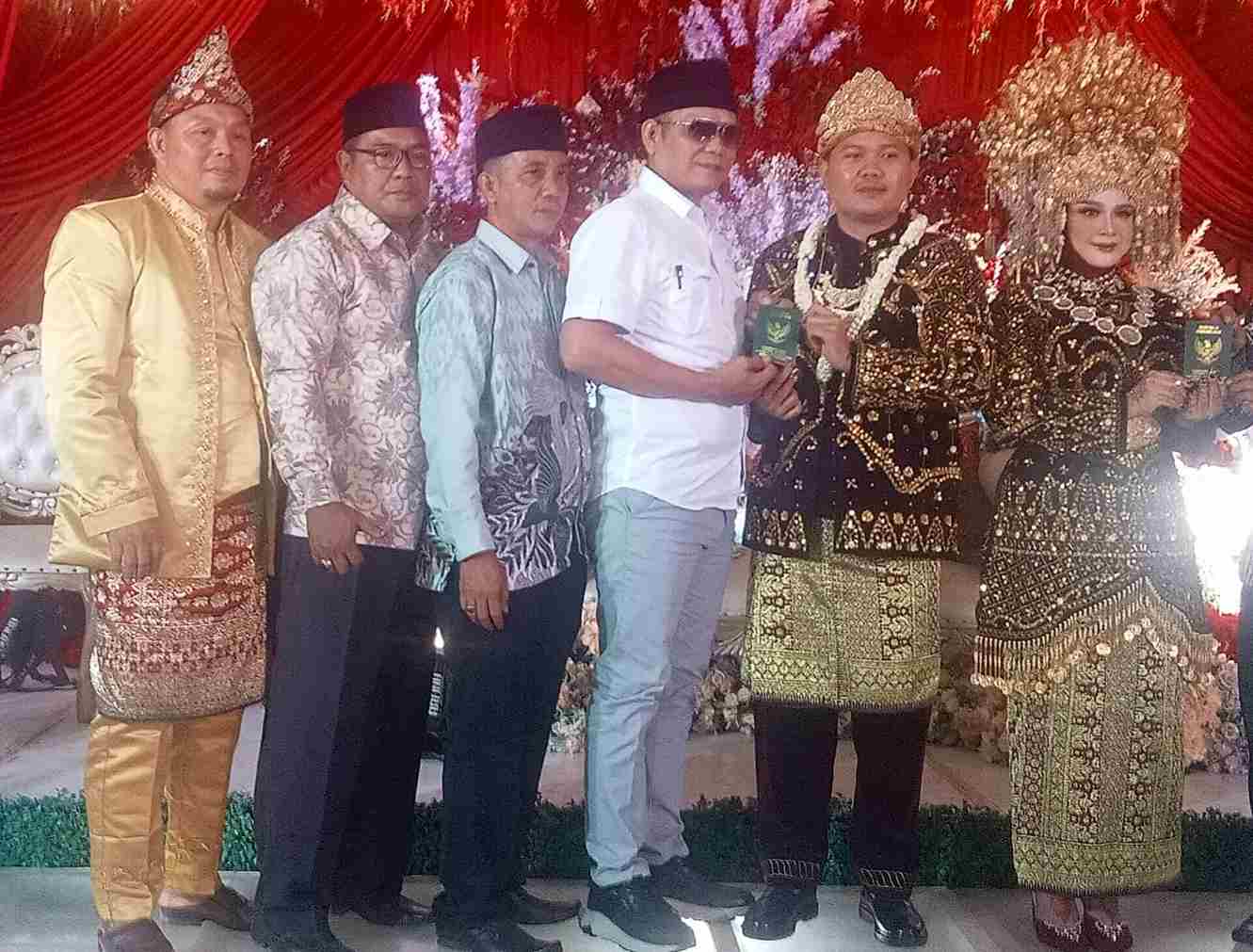 Ketua CDOB Kecamatan Rambang Gelar Resepsi Pernikahan Putrinya, Dihadiri Berbagai Kalangan