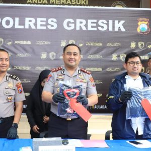 Polres Gresik Ungkap Kasus Pencabulan, Kurang Dari Tiga Jam Pelaku Berhasil Diamankan