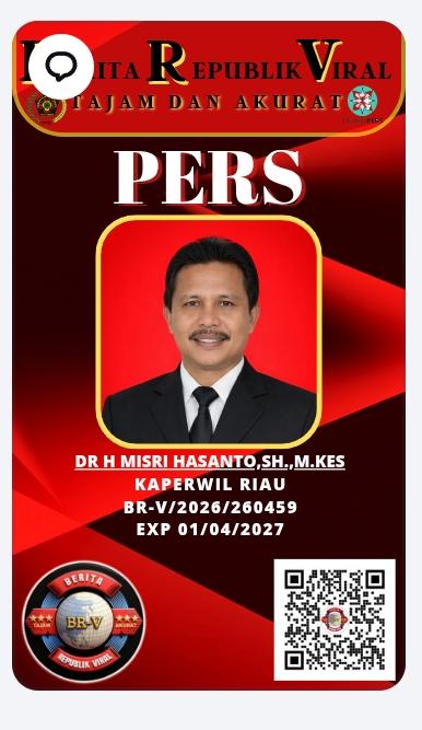 Dr H Misri Hasanto Ditunjuk sebagai Kaperwil Riau Media Berita Republik Viral