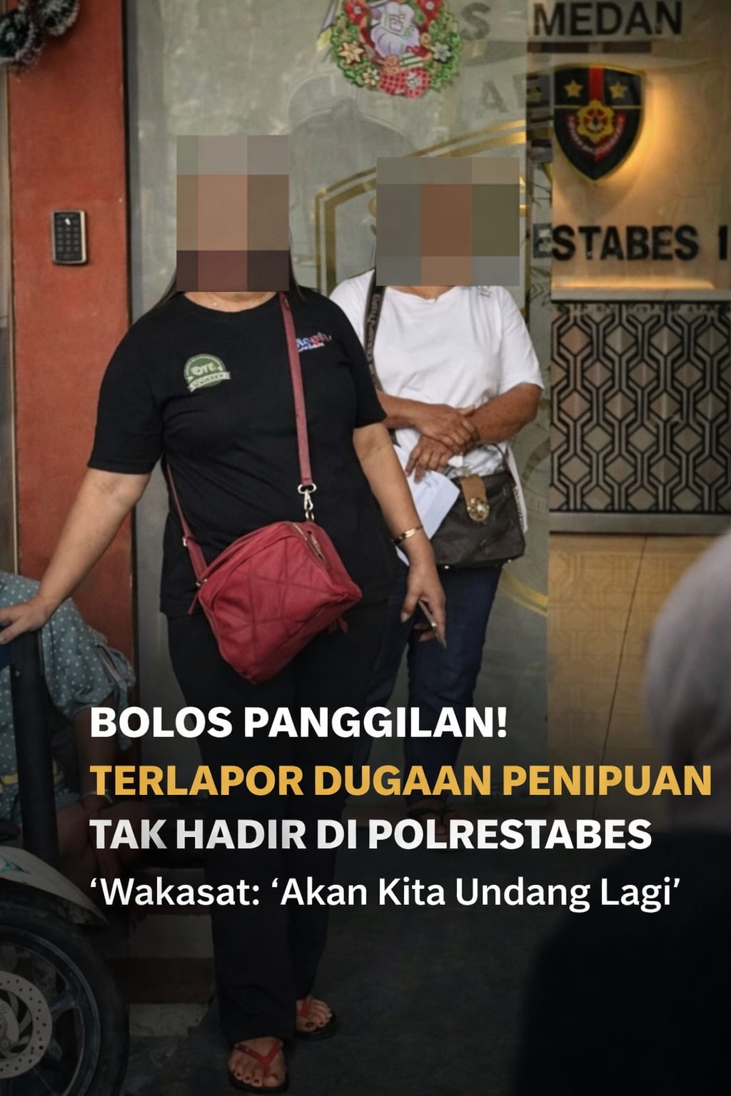Mangkir Pada Undangan Pertama, Korban Minta Polrestabes Medan Segera Lakukan Penangkapan Terhadap Dua Orang Tua Maling Yang Terindikasi Melakukan Penipuan