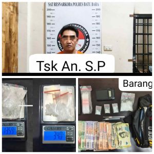 Polres Batu Bara Ungkap Peredaran Sabu di Sei Balai, Sita 16,99 Gram dari Tersangka