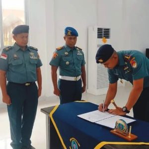 Penandatanganan Pakta Integritas Penerimaan Caba dan Cata PK TNI AL Gelombang II TA 2026 Sub Panda Bengkulu