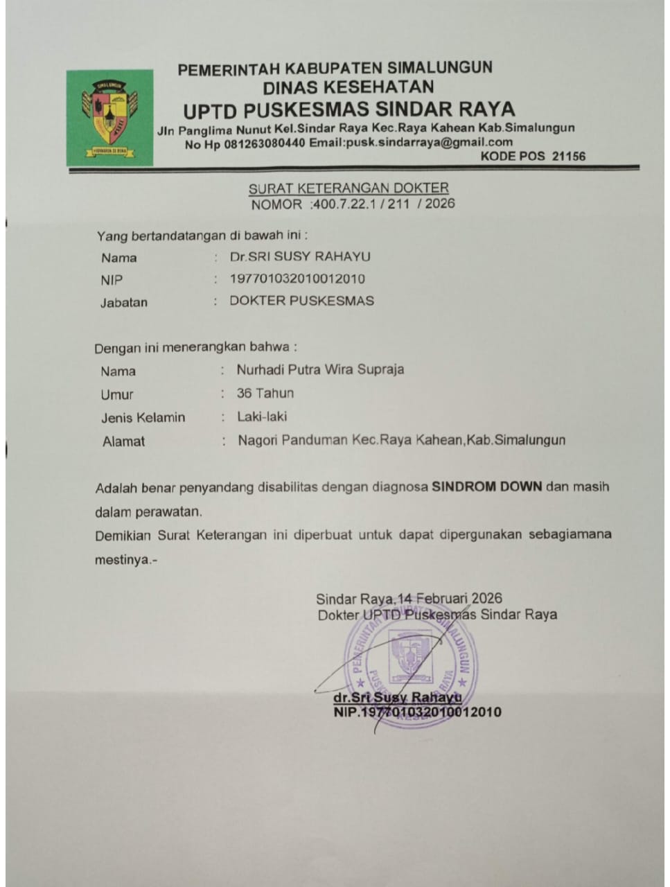 Miris! Kades Panduman Sawfy Hidayati Perintahkan Bawahannya Merusak Sawit Warga Mengidap Down Sindrom