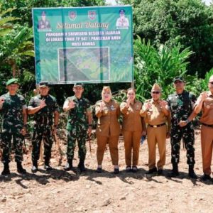 Bupati Musi Rawas Bersama Pangdam II Sriwijaya Tinjau Lokasi Pembangunan Yonif TP 947/Pangeran Amin