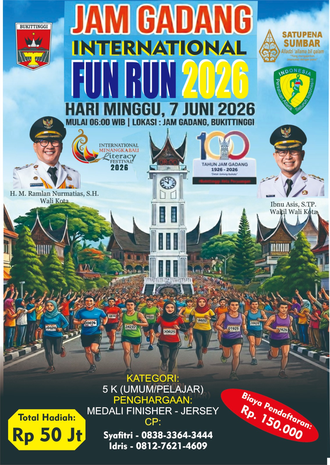 🌟 JAM GADANG BERGEMA: AJAK SELURUH DUNIA BERLARI BERSAMA DI PERAYAAN ABAD KE-100