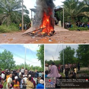 Aksi Massa Kedua di Panipahan, Warga Gerak Dugaan Peredaran Narkoba Kian Merajalela