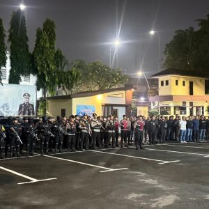 Gerak Cepat Brimob PMJ, Amankan 4 Terduga Pelaku dan Barang Bukti Narkoba Di Jakarta Utara