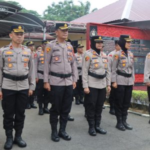 Kapolres Binjai Serah Terimakan Jabatan Kasat Binmas dan Kapolsek Binjai Utara