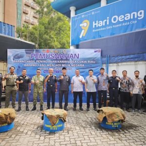 Kodam XIX/Tuanku Tambusai Berkomitmen Mendukung Pemerintah dalam Pemberantasan Kegiatan Ilegal di Wilayah Riau