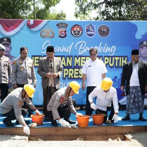 Kapolda Banten Resmikan Ground Breaking Jembatan Merah Putih Presisi, Wujudkan Akses dan Harapan Baru Masyarakat
