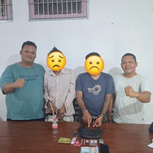 Polsek Bandar Huluan Berhasil Grebek Rumah Kosong, Dua Tersangka Penyalahguna Sabu Diringkus Beserta 2,69 Gram Barang Bukti